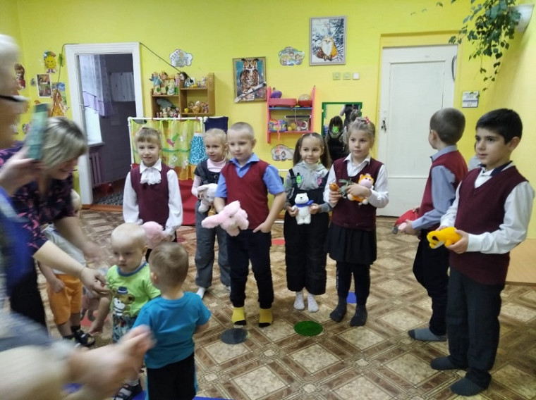 1 класс в детском садике.